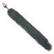 Анальна пробка з хвостом EGZO - Fox Tail Silver Plug Light Gray, size S