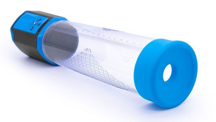 Автоматична вакуумна помпа із зарядкою від USB CANWIN Passion Pump Men BLUE - P638AU
