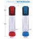 Автоматична вакуумна помпа із зарядкою від USB CANWIN Passion Pump Men BLUE - P638AU
