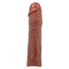 Подовжуюча насадка презерватив Pretty Love - Derek 8,5" Brown, BI-026269-1
