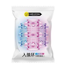 Стимулирующая насадка Meleon - Beaded Rings (Assorted Colors), PS-35