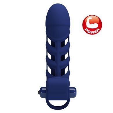 Насадка з вібрацією Pretty Love - Powerful ring 10 vibration functions, BI-026237-3