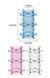 Стимулирующая насадка Meleon - Beaded Rings (Assorted Colors), PS-35