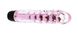 Вагінальний вібратор XESE Cristal Pink (довжина 17,5 см, діаметр 3,5 см), GSV-04 Pink