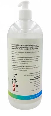 Анальный гель-лубрикант Love Stim - H2O Anal Gel, 1000 ml