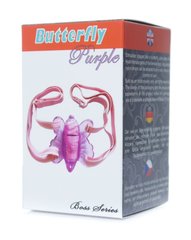 Вибро-стимулятор бабочка Butterfly Purple, BS6700056