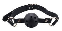 Кляп Breathable ball gag plastic Black, SL280383