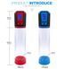 Автоматична вакуумна помпа із зарядкою від USB та LCD дисплеєм CANWIN Passion Pump Men Blue - P648AU