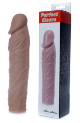 Насадка презерватив удлиняющая Boss Series - Perfect Sleeve Mulatto ( extends 4 cm ), BS6700082