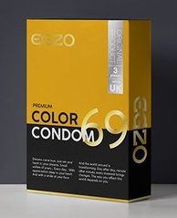 Кольорові презервативи EGZO" Color " № 3