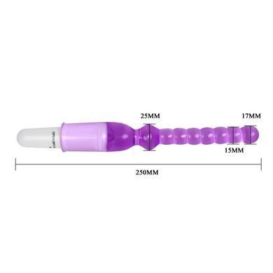 Анальний вібратор BI-010021 Purp