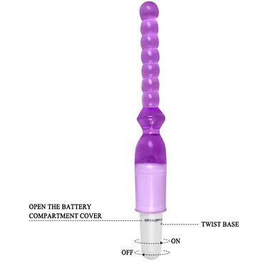 Анальний вібратор BI-010021 Purp