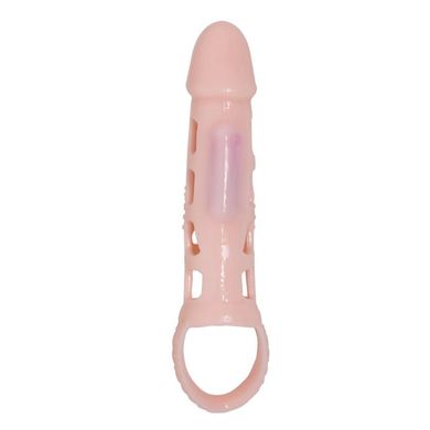 Насадка-презерватив з вібрацією "Men extension" BI-026209
