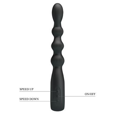 Анальний ланцюжок Pretty Love - FEDERER 12 vibration functions, BI-300081