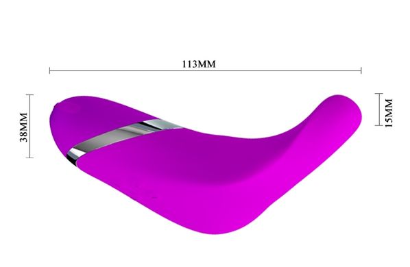 Стимулятор клитора PRETTY LOVE - Cute, 12 функций вибрации, BI-014108-3