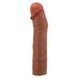 Подовжуюча насадка презерватив Pretty Love - Chelsea 8,9" Brown, BI-026272-1
