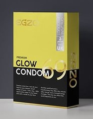 Светящиеся презервативы EGZO "Glow" №3