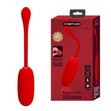 Перезаряжаемое вибро яйцо Pretty Love - Julius EGG Red, BI-014653-2