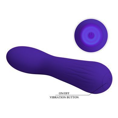 УЦІНКА - Вібромасажер для стимуляції точки G Pretty Love - Faun Dark Purple, DIS-BI-014724-3