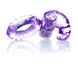Эрекционное вибро кольцо BOSS Rabbit Vibro Cock Ring Purple, BS6700048