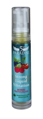 Стимулюючий гель (рідкий вібратор) 5th PARADISE Strong Liquid Vibration - Berries, 10 ml