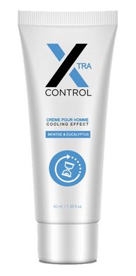 Крем пролонгуючий X-control cool cream for man, 40 ml