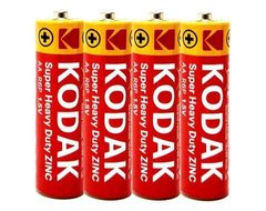 Батарейка сольова Kodak Super Heavy Duty R6 AA (4 шт)
