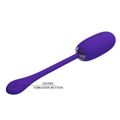Віброяйце, що перезаряджається Pretty Love - Julius EGG Purple, BI-014653-3