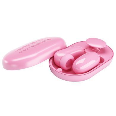 Вакуумний стимулятор з віброяйцем PRETTY LOVE - Magic Box Pink, BI-300055
