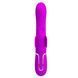 Пульсатор із кліторальним стимулятором Pretty Love - Butterfly Pink, BW-500011