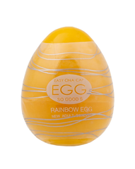 Мастурбатор яйцо SKN Rainbow Yellow, SKN-REG01