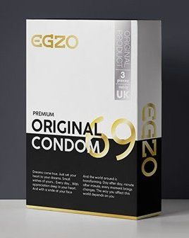 Анатомічні презервативи EGZO "Original" № 3