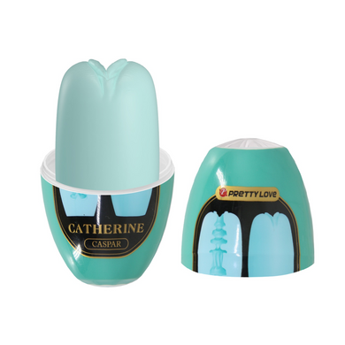 Мастурбатор яйце Pretty Love CATHERINE - Caspar Blue, BI-014832-4-1