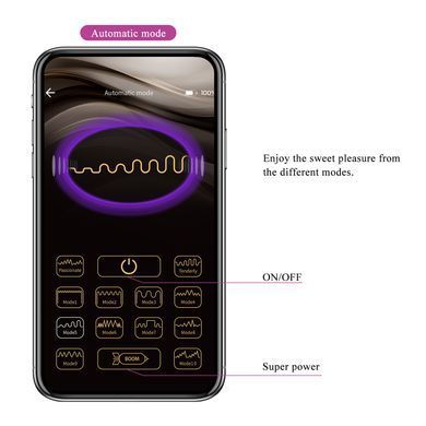 Вибромассажер серии Pretty Love - FRANZ Mobile APP remote control, BW-022101HP