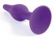 Анальний плаг Silicone Plug Purple - Extra Large, BS6400091