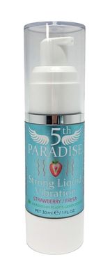 Стимулюючий гель (рідкий вібратор) 5th PARADISE Strong Liquid Vibration - Strawberry, 30 ml