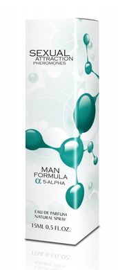 Туалетна вода з феромонами для чоловіків Sexual Attraction Feromony for Men, 15 ml