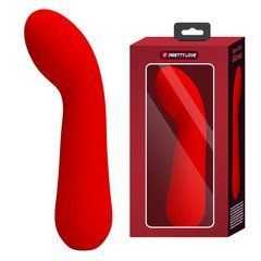 Вибромассажер для стимуляции точки G Pretty Love - Faun Red, BI-014724-2