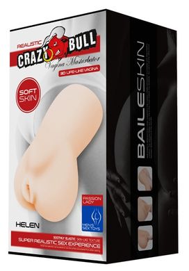 Мастурбатор-вагіна Crazy Bull - Helen Realistic Vagina Vibration, BM-009147Z