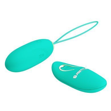 Виброяйцо серии Pretty Love - Jenny Dream chaser 1 Green, BI-014362W-9A4