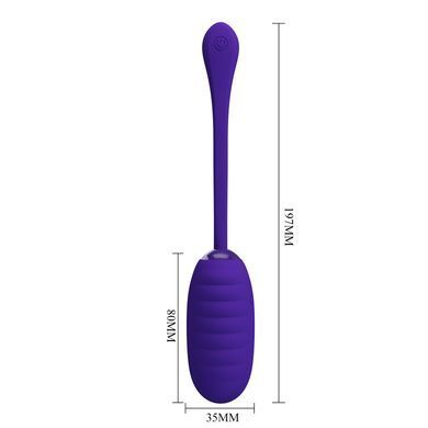 УЦІНКА - Віброяйце серії Pretty Love - Kirk EGG Purple, DIS-BI-014654-3