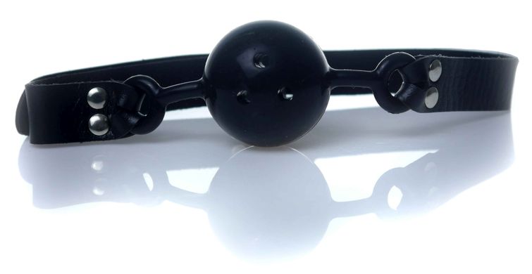 Кляп Fetish Boss Series - Ball Gag rubber Black 1, BS6100031