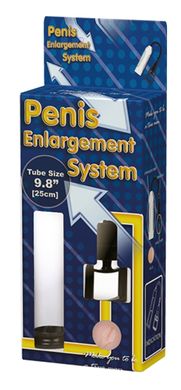 Вакуумна помпа для збільшення пеніса з вібростимуляцією BAILE - Penis Enlargement System 9,8'', BM-010067