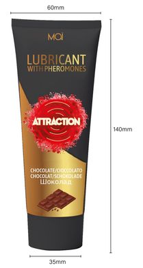 Вагінальний лубрикант з феромонами та ароматом шоколаду Mai - Attraction Lubricant with Pheromones Chocolate, 100 ml