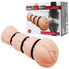 Мастурбатор-вагина Crazy Bull - Pocket Pussy 3D Vagina, BM-009154H