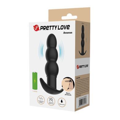 Анальний стимулятор з вібрацією PRETTY LOVE - Aeaeeas Vibrating Anal Plug, BI-040199