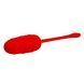 Віброяйце з рельєфним дизайном Pretty Love - MARINA EGG Red, BI-014708-2