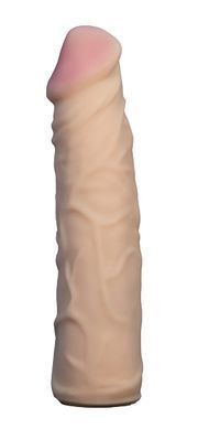 Насадка для страпона тілесна EGZO CIBERSKIN NSTR02 ( 20,5 см х 4,2 см )