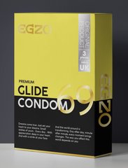 Презервативы в обильной смазке EGZO "Glide" №3