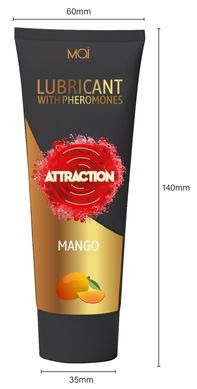 Вагинальный лубрикант с феромонами и ароматом манго Mai - Attraction Lubricant with Pheromones Mango, 100 ml
